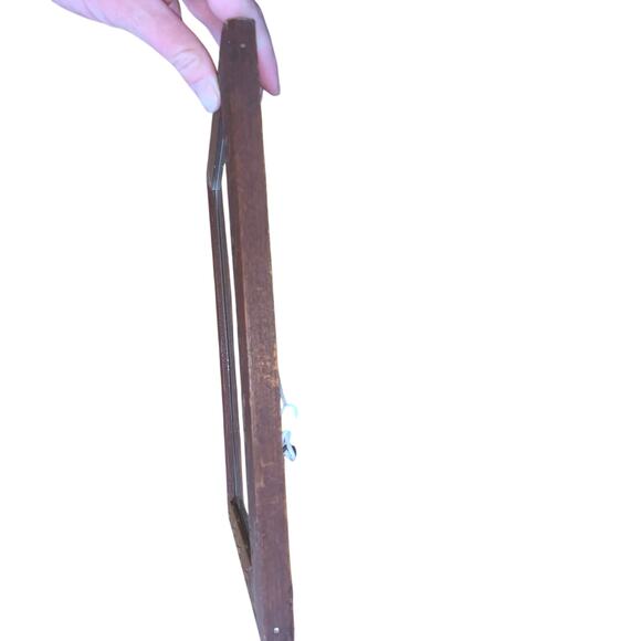 Antique Cupid Awake 1897 Black & White Print M. B. Parkinson carved wood frame - Picture 8 of 13